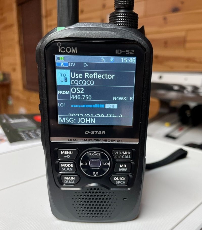 The Icom ID-52A – The Home of Radio Station N4WXI